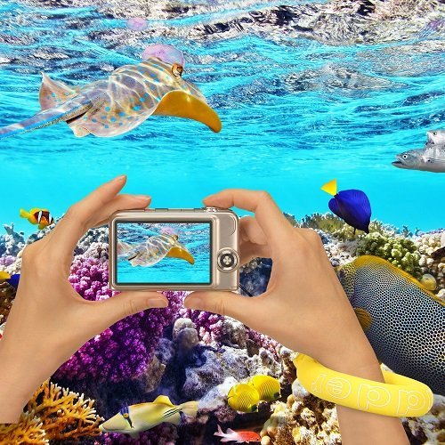 Mudder Waterproof Camera Float Foam Floating Wrist Strap for Underwater GoPro, Panasonic Lumix, Nikon COOLPIX S33 & Other Cameras