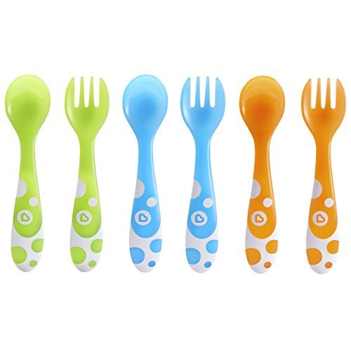 Munchkin 6 Piece Fork and Spoon Set 