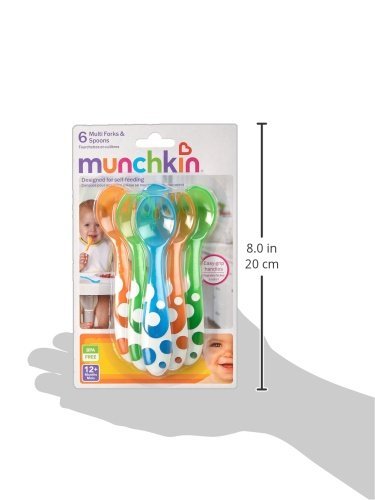 Munchkin 6 Piece Fork and Spoon Set 