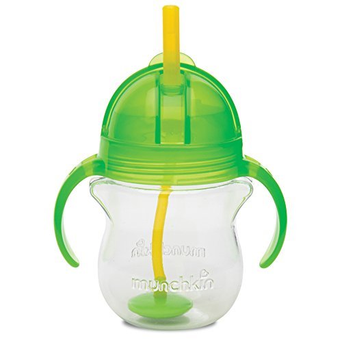 Munchkin Happy Snacker Snack Catcher and Sippy Cup Set, 4 Count, Blue/Green 