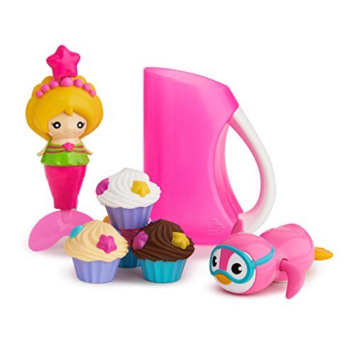 Munchkin Under The Sea Bath Toy & Shampoo Rinser Set 