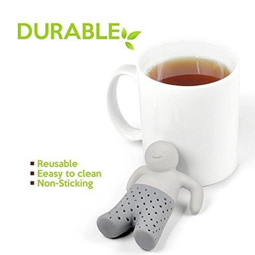 My Tea Infuser | Set of 2 The Most Innovative Design With Efficient Filter and Infuser | Premium Food Grade Silicone | Microwave Friendly Long Lasting and Anti Damage Adaptive To Loose Tea Leaves Bags