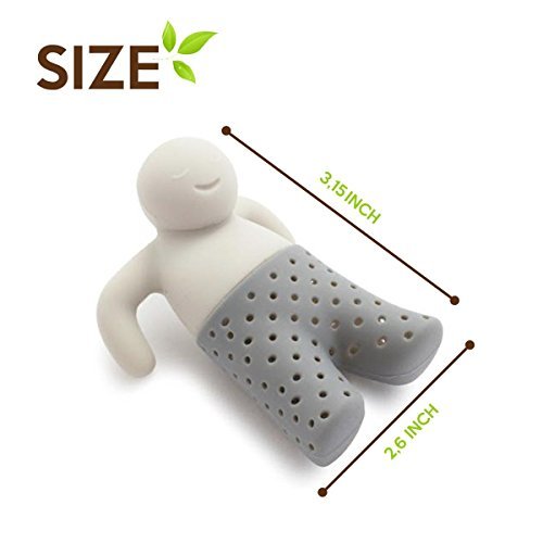 My Tea Infuser | Set of 2 The Most Innovative Design With Efficient Filter and Infuser | Premium Food Grade Silicone | Microwave Friendly Long Lasting and Anti Damage Adaptive To Loose Tea Leaves Bags