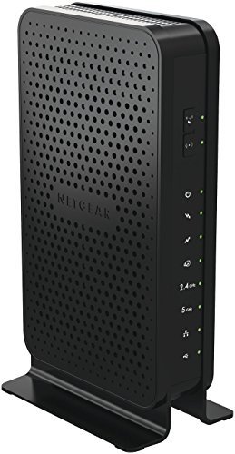 NETGEAR Certified Refurbished C3700-NAR DOCSIS 3.0 WiFi Cable Modem Router with N600 8x4 download speeds. Certified for Xfinity from Comcast, Spectrum, Cox, Cablevision & more