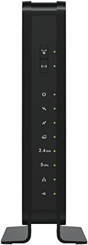 NETGEAR Certified Refurbished C3700-NAR DOCSIS 3.0 WiFi Cable Modem Router with N600 8x4 download speeds. Certified for Xfinity from Comcast, Spectrum, Cox, Cablevision & more