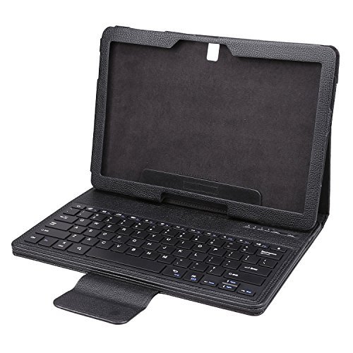 NEWSTYLE Wireless Bluetooth Keyboard Cover for Galaxy NotePRO & TabPRO 12.2 inch, Black (PT500)