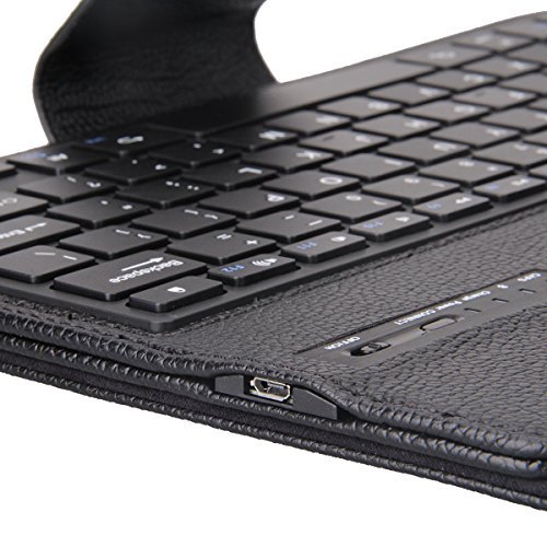 NEWSTYLE Wireless Bluetooth Keyboard Cover for Galaxy NotePRO & TabPRO 12.2 inch, Black (PT500)