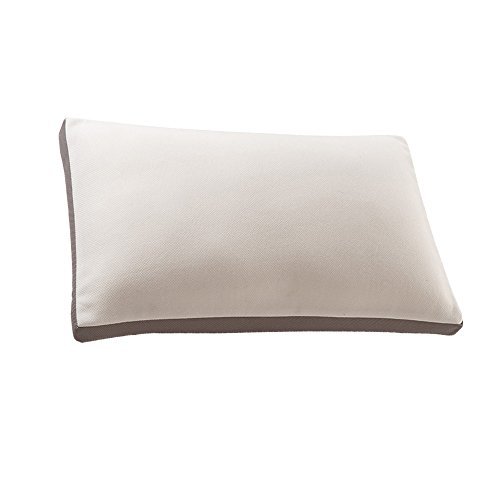 NOFFA Shredded Memory Foam Pillow with Bamboo Cover Removable Relieve Neck Pains-Queen Size