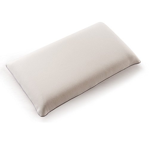 NOFFA Shredded Memory Foam Pillow with Bamboo Cover Removable Relieve Neck Pains-Queen Size