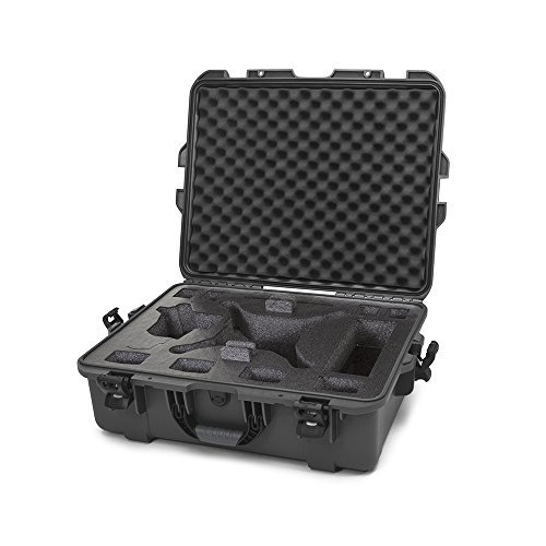 Nanuk DJI Drone Waterproof Hard Case with Custom Foam Insert for DJI Phantom 4/ Phantom 4 Pro (Pro+) / Advanced (Advanced+) & Phantom 3 - 945-DJI47 Graphite