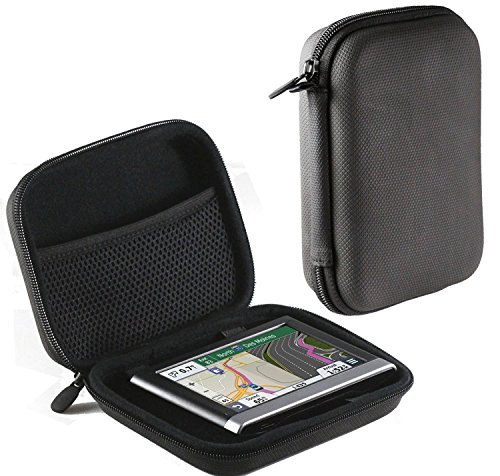 Navitech Charcoal Grey Heavy Duty Rugged Slim case for the Garmin Drive 60 LMT-D