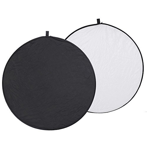 Neewer 43-inch / 110cm 5-in-1 Collapsible Multi-Disc Light Reflector with Bag - Translucent, Silver, Gold, White and Black