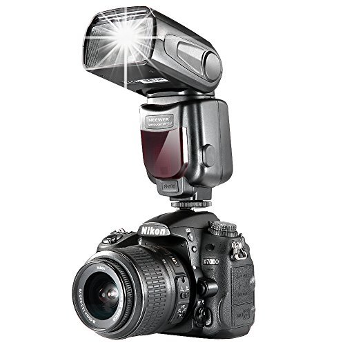 Neewer NW-561 LCD Display Speedlite Flash for All DSLR Cameras with Standard Hot Shoe