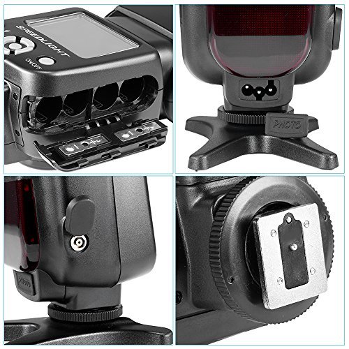 Neewer NW-561 LCD Display Speedlite Flash for All DSLR Cameras with Standard Hot Shoe