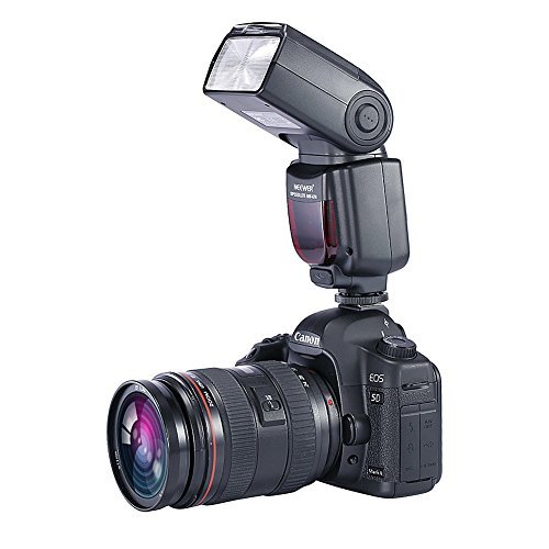 Neewer NW-670 TTL Flash Speedlite with LCD Display for Canon 7D Mark II,5D Mark II III,IV,1300D,1200D,1100D,750D,700D,650D,600D,550D,500D,100D,80D,70D,60D and Other Canon DSLR Cameras