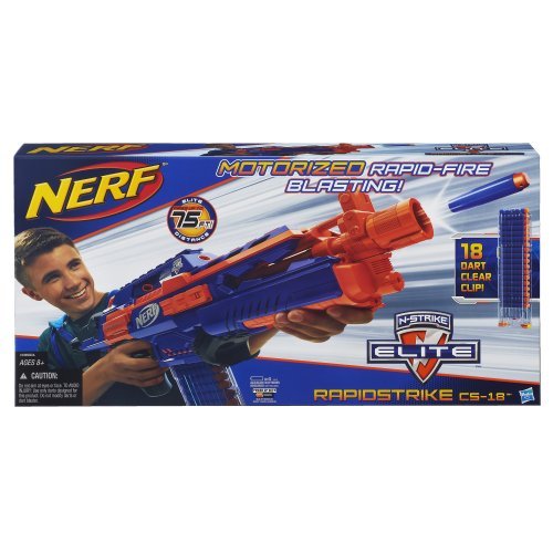 Nerf N-Strike Elite Rapidstrike CS-18 Blaster (Colors may vary)