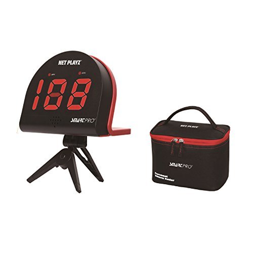 Net Playz Multi-Sports Personal Speed Radar Detector Gun, Measurement Baseball Pitching, Bat Swinging and Soccer Shooting Speed