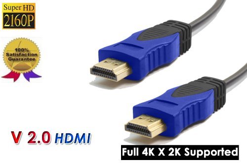 New Standard HDMI 2.0 Cable for 4096 x 2160P (4K * 2 K) - 2014 HDMI 2.0 V (not Version 1.4)