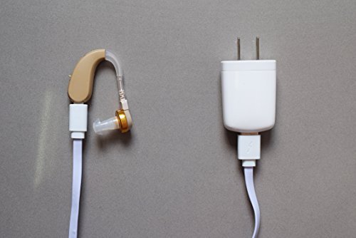 NewEar BTE High Quality Digital Ear Hearing Amplifier "FDA Approved" RECHARGABLE! 