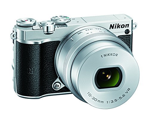 Nikon 1 J5 Mirrorless Digital Camera w/ 10-30mm PD-ZOOM Lens (Silver)