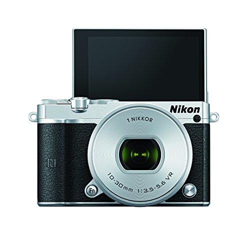 Nikon 1 J5 Mirrorless Digital Camera w/ 10-30mm PD-ZOOM Lens (Silver)