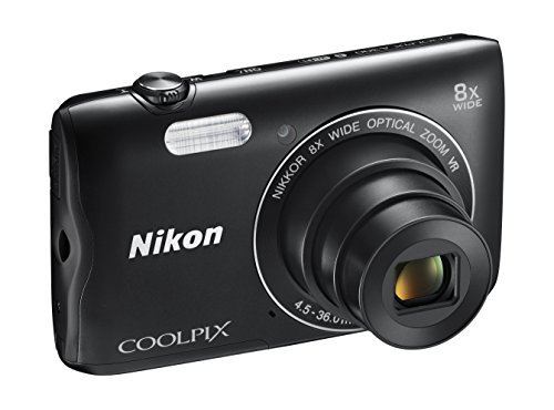 Nikon 20.1 COOLPIX A300 Hybrid with 2.7-Inch LCD, Black (26520)