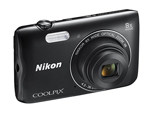 Nikon 20.1 COOLPIX A300 Hybrid with 2.7-Inch LCD, Black (26520)