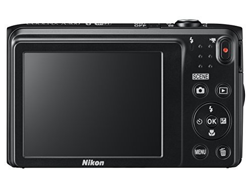 Nikon 20.1 COOLPIX A300 Hybrid with 2.7-Inch LCD, Black (26520)