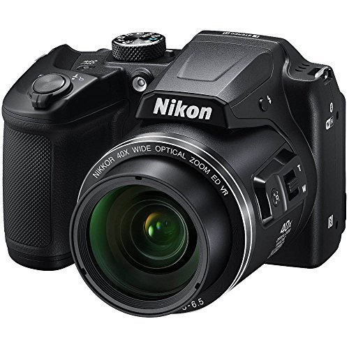 Nikon COOLPIX B500 16MP 40x Optical Zoom Digital Camera with wifi - Black (Certified Refurbished)