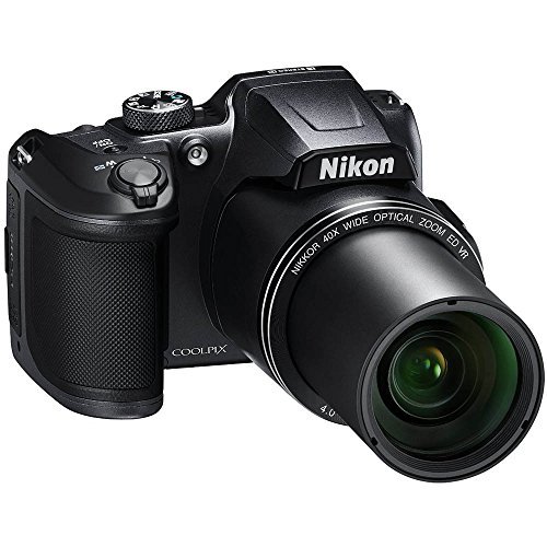 Nikon COOLPIX B500 16MP 40x Optical Zoom Digital Camera with wifi - Black (Certified Refurbished)