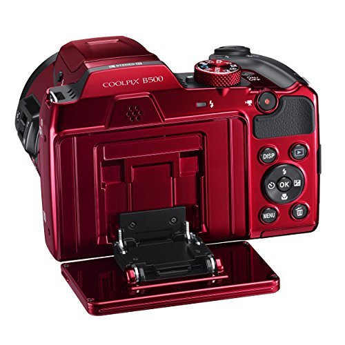 Nikon COOLPIX B500 Digital Camera (Red)