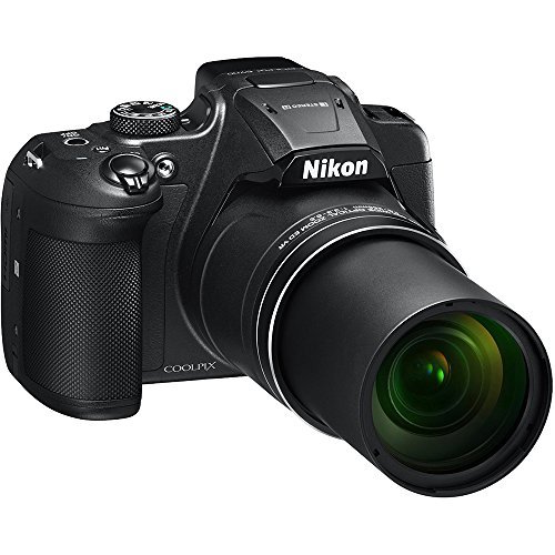 Nikon COOLPIX B700 20.2 MP 60x Optical Zoom Super Telephoto NIKKOR Digital 4K Wi-Fi Camera (Black) + 64GB SDXC Memory & Accessory Bundle