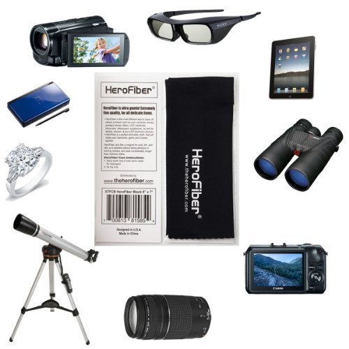 Nikon COOLPIX L340 Digital Camera with 28x Zoom & Full HD Video (Black) International Version + 4 AA Batteries & Charger + 32GB Dlx Accessory Kit w/HeroFiber Cleaning Cloth