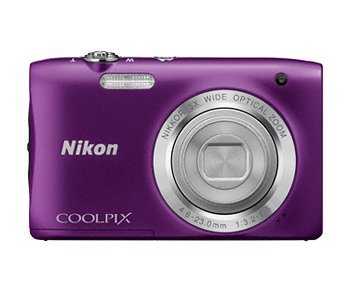 Nikon COOLPIX S2900 Digital Camera (Purple) - International Version (No Warranty)