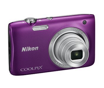 Nikon COOLPIX S2900 Digital Camera (Purple) - International Version (No Warranty)