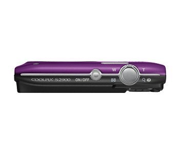 Nikon COOLPIX S2900 Digital Camera (Purple) - International Version (No Warranty)