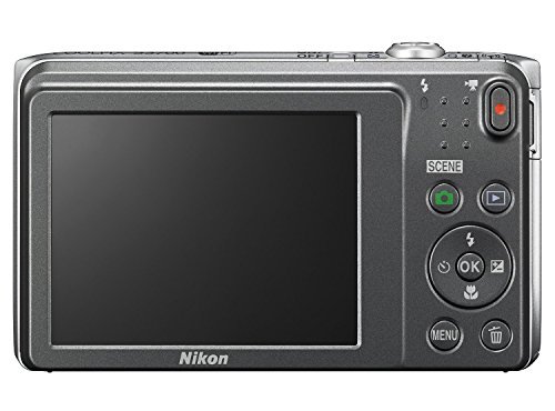 Nikon COOLPIX S3700 Digital Camera with 8x Optical Zoom and Built-In Wi-Fi (Silver)(Certified Refurbished)