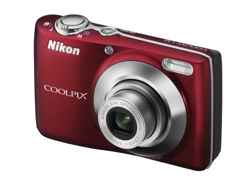 Nikon Coolpix L22 12.0MP Digital Camera with 3.6x Optical Zoom and 3.0-Inch LCD (Red-primary)