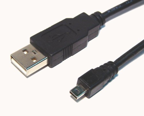 Nikon Coolpix L32 Digital Camera USB Cable 5' USB Data cable - (8 Pin) - Replacement by General Brand