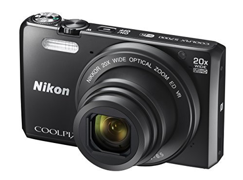 Nikon Coolpix S7000 16 MP Digital Camera with 20x Optical Image Stabilized Zoom 3-Inch LCD (Black)