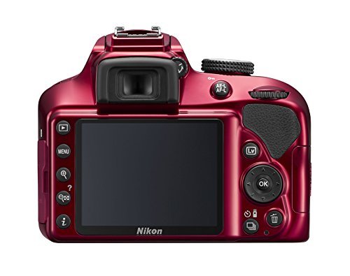 Nikon D3400 w/ AF-P DX NIKKOR 18-55mm f/3.5-5.6G VR (Red)