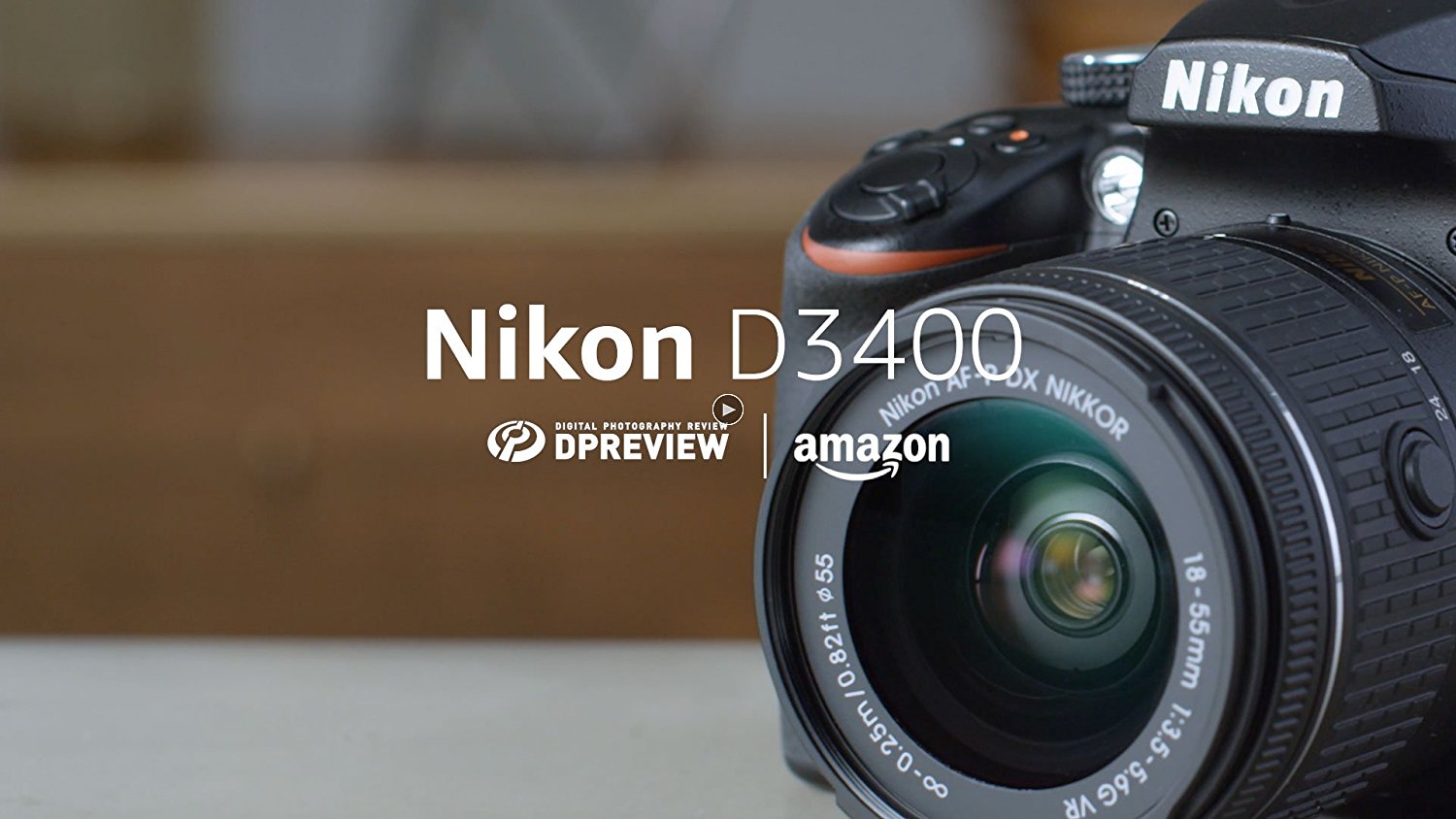 Nikon D3400 w/ AF-P DX NIKKOR 18-55mm f/3.5-5.6G VR (Red)