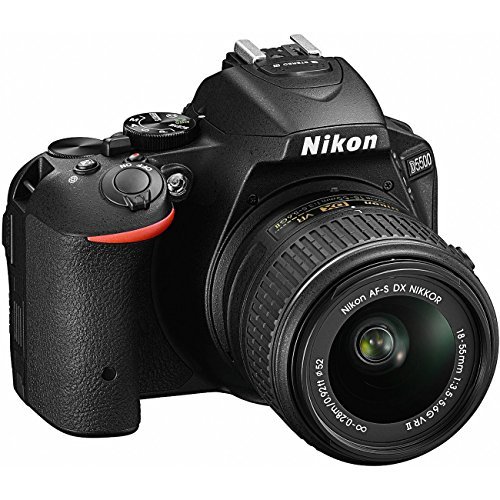 Nikon D5500 24.2 MP DSLR Camera With 3.2-Inch LCD 18-55 mm VR DX Lens (Black)(Certified Refurbished)