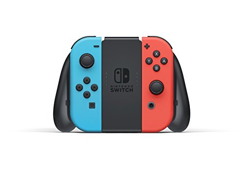 Nintendo Switch with Neon Blue and Neon Red Joy-Con 