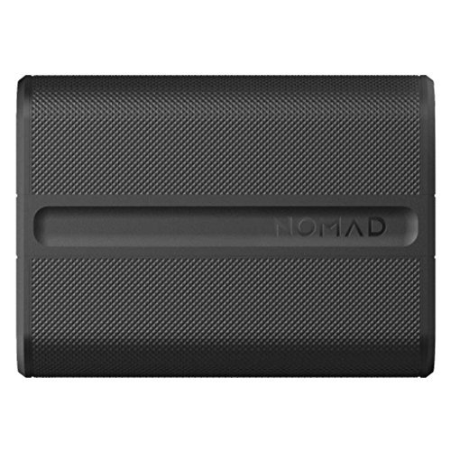 Nomad Advanced Trackable PowerPack - Rugged and Powerful - Advanced 9000mAh Backup Battery - Integrated Bluetooth Tracking - Locate with Tile