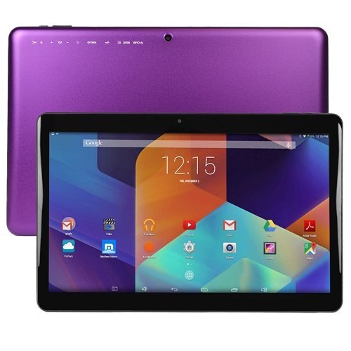 NuVision 13.3" Full HD - 16GB - Android Internet Tablet with Keyboard Case, Stand & Stylus (TM1318) - Purple