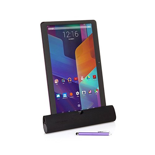 NuVision 13.3" Full HD - 16GB - Android Internet Tablet with Keyboard Case, Stand & Stylus (TM1318) - Purple