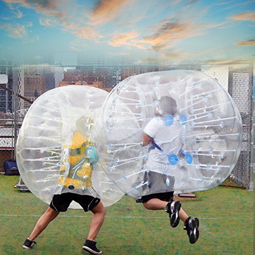 Oanon Inflatable Bumper Ball 1.5M 5FT Diameter Bubble Soccer Ball Blow Up Toy, Inflatable Bumper Bubble Balls Soccer Football for Adults or Child