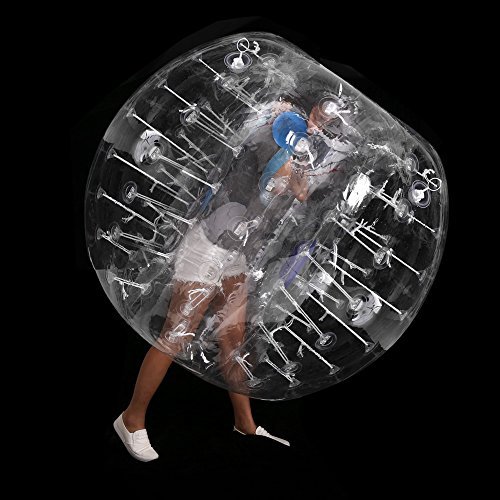 Oanon Inflatable Bumper Ball 1.5M 5FT Diameter Bubble Soccer Ball Blow Up Toy, Inflatable Bumper Bubble Balls Soccer Football for Adults or Child