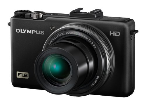 Olympus XZ-1 10 MP Digital Camera with f1.8 Lens and 3-Inch OLED Monitor (Black) (Old Model)